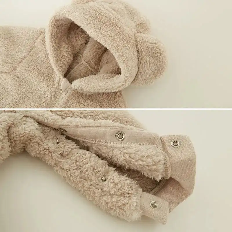 Fleece Unisex Baby Jumpsuit