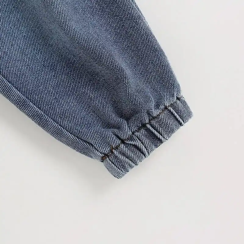 Brown Tee Jeans Toddler Set