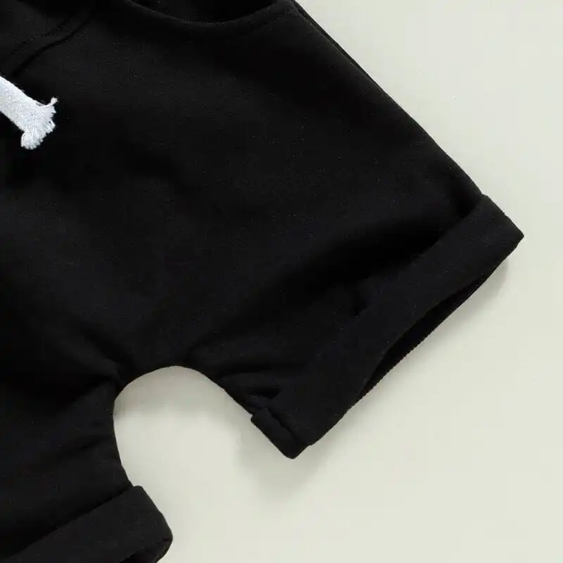 Snacks Solid Shorts Baby Set