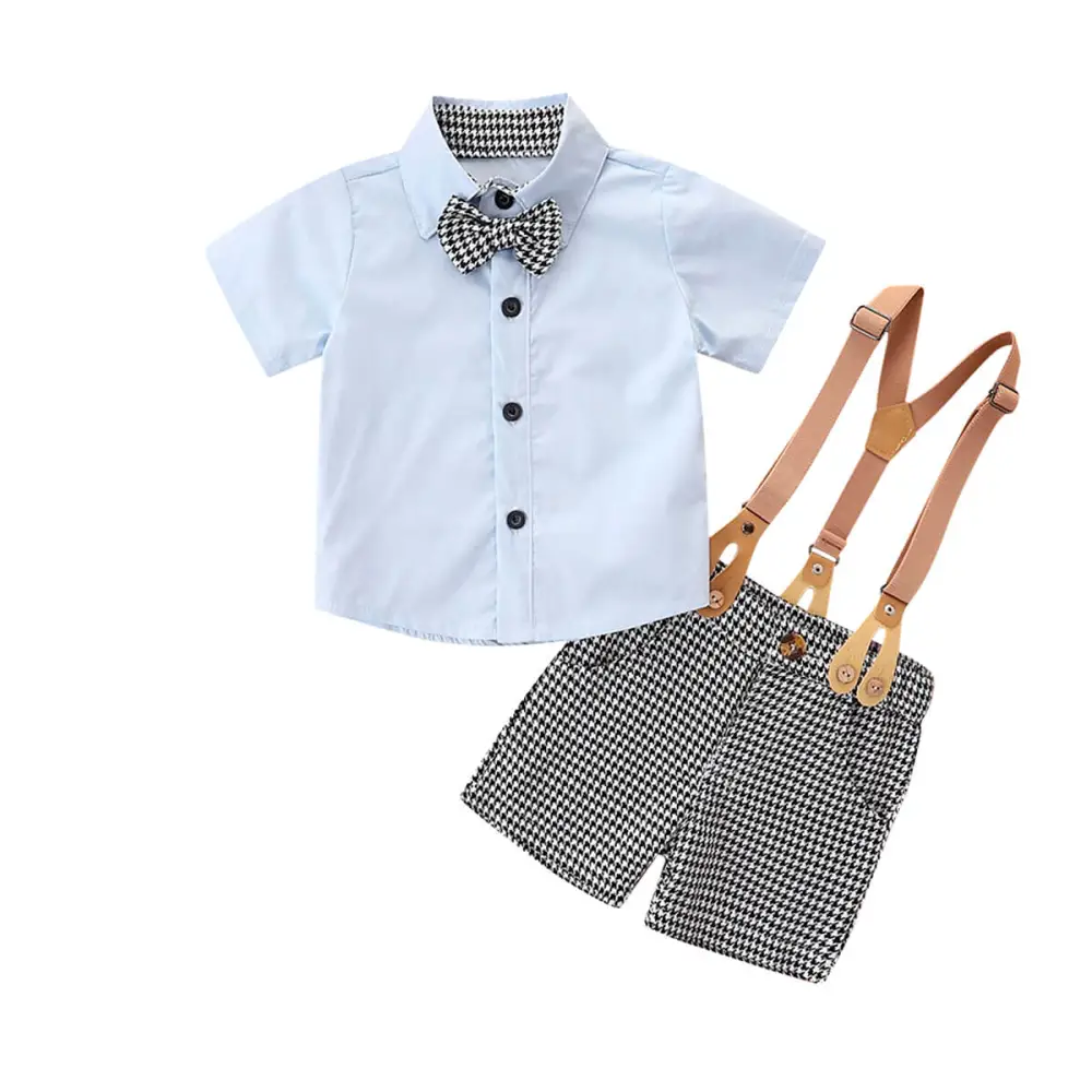 Bowtie Suspender Toddler Set