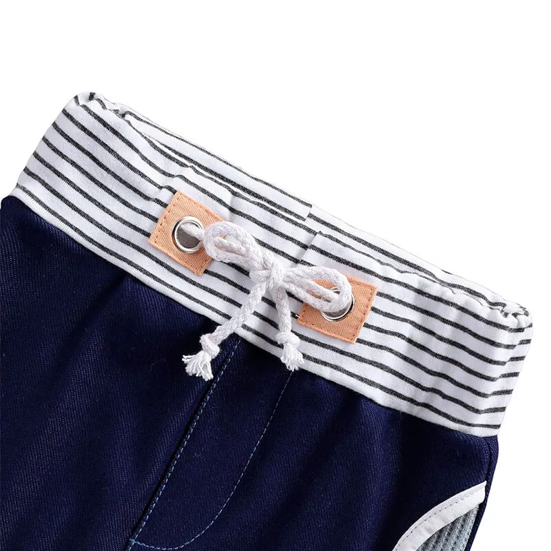 Patchwork Pullover Baby Set