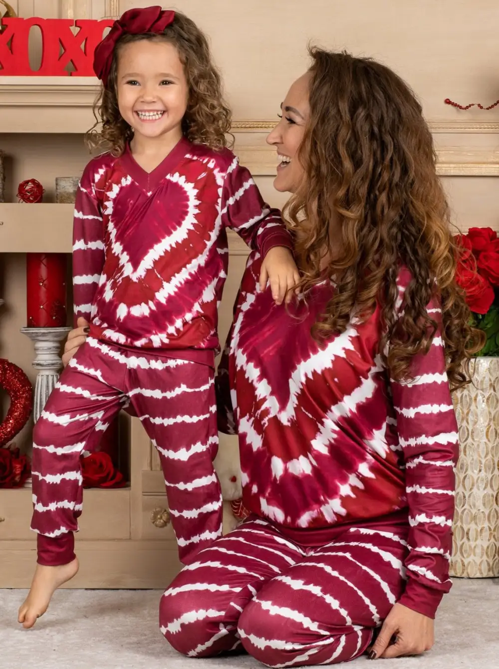 Mommy & Me Tie Dye Love Loungewear Set