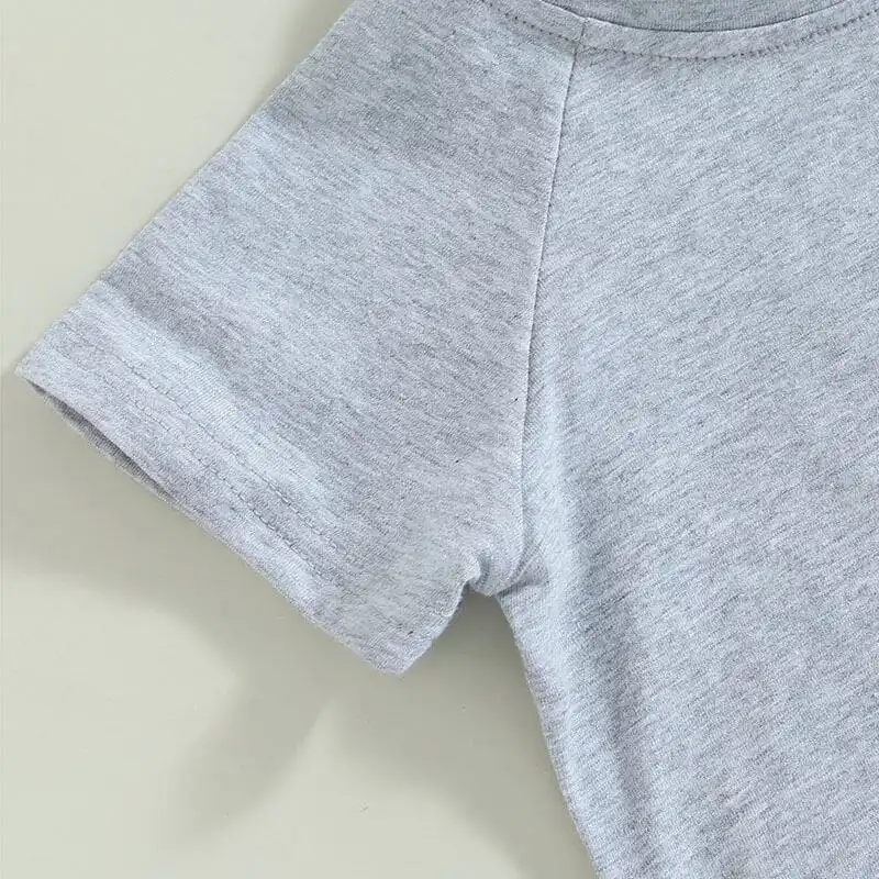 Solid Gray Toddler Tee
