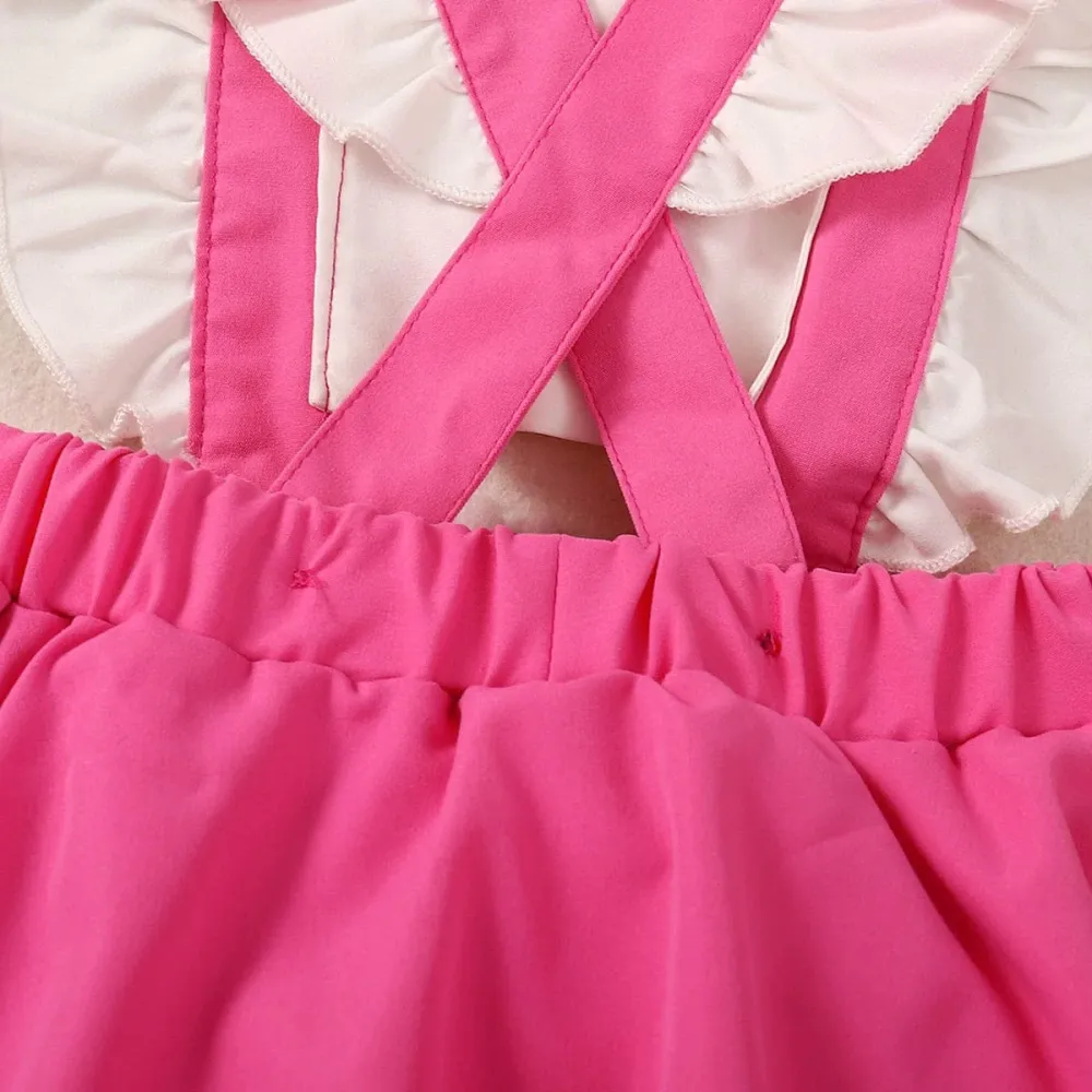 Pink Baby Romper with Headband