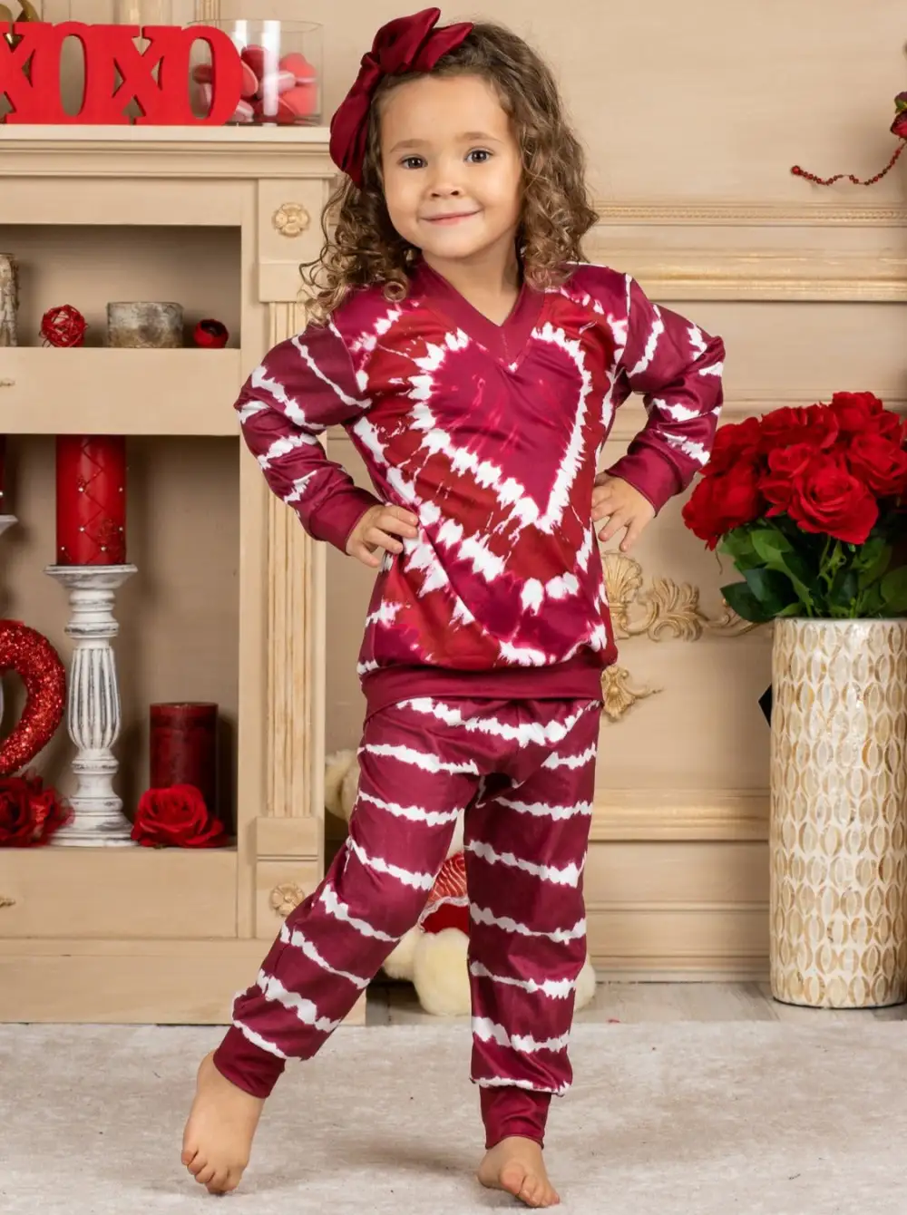 Mommy & Me Tie Dye Love Loungewear Set