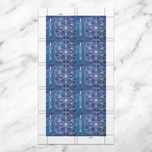 $1 Floral Geometry