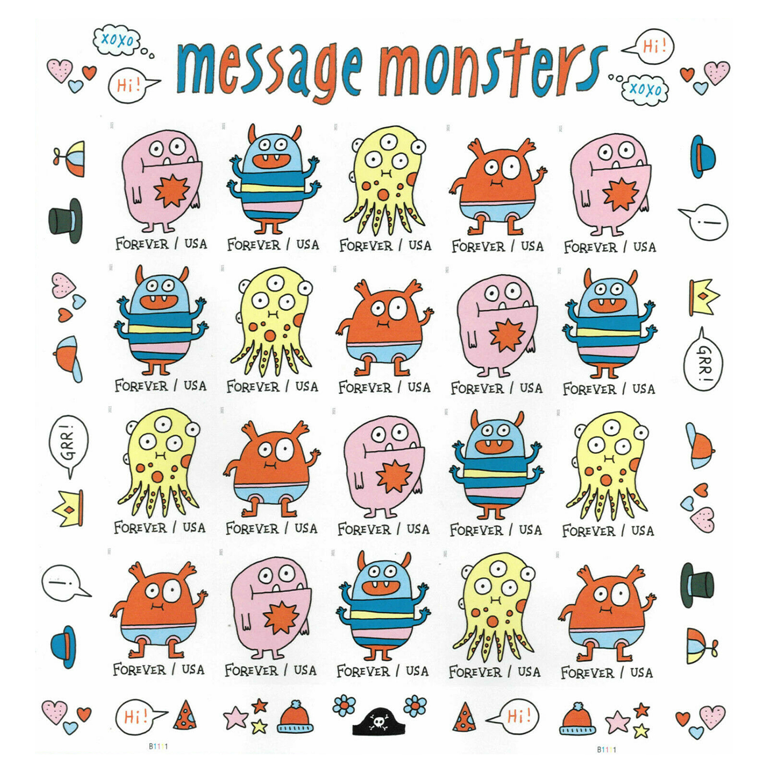 Message Monsters 2021