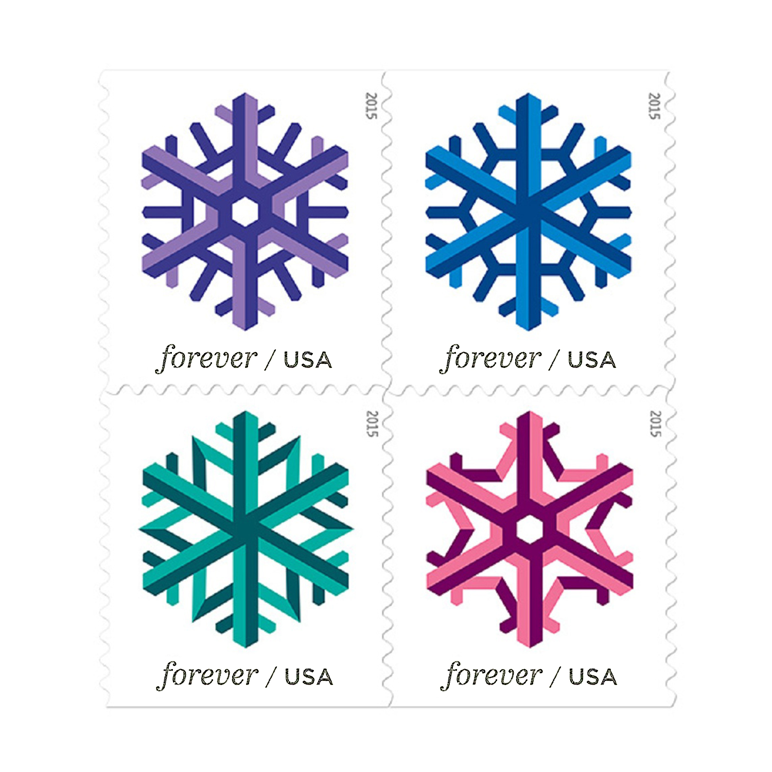 Geometric Snowflakes 2015