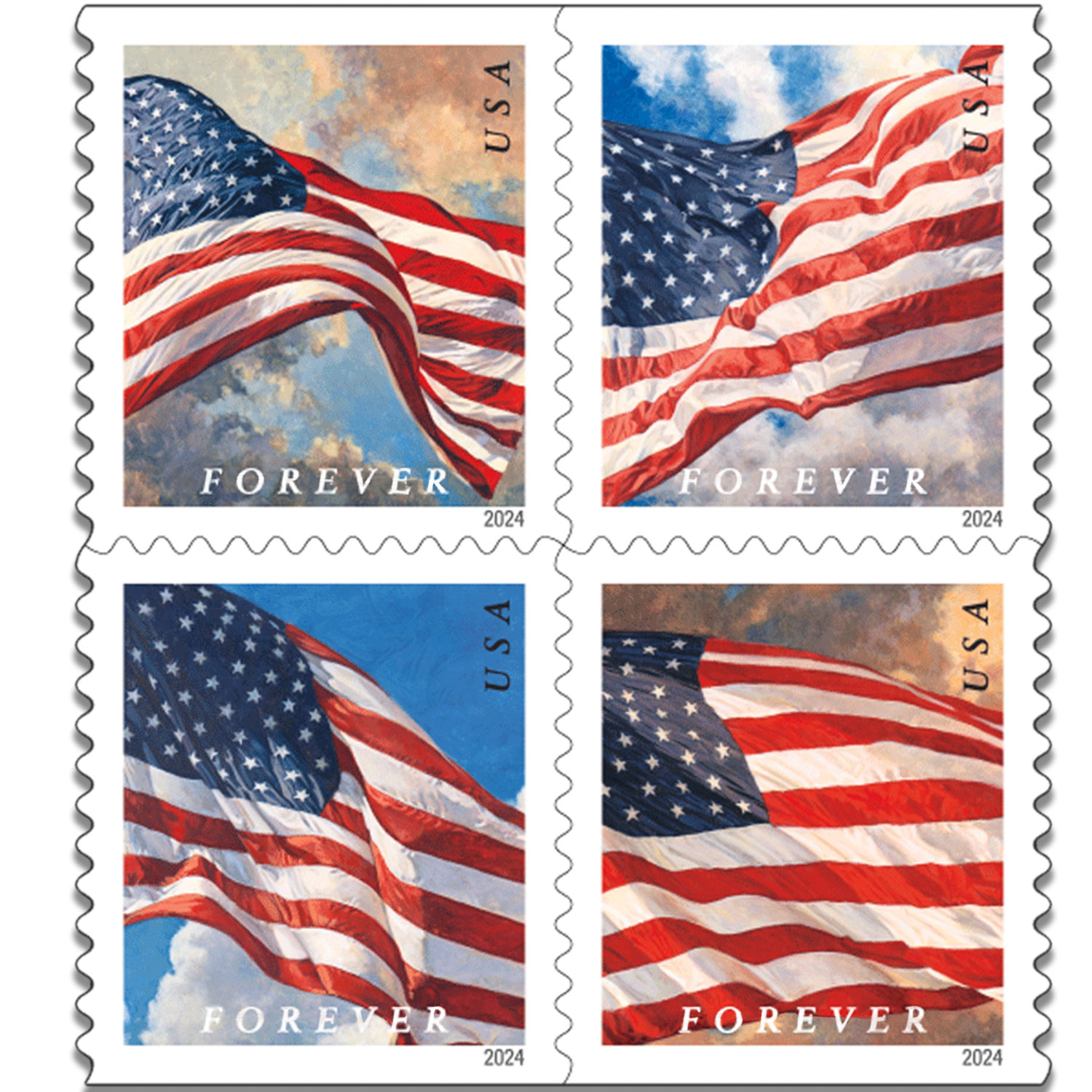 U.S. Flag Roll 2024