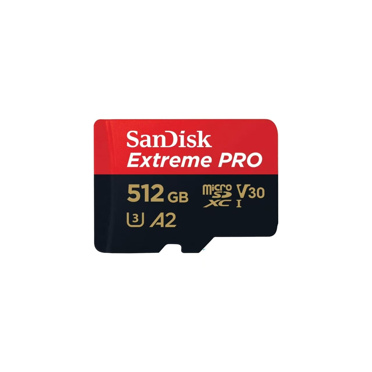 SanDisk Extreme PRO microSDXC UHS-I Memory Card 512 GB + Adapter & RescuePRO Deluxe (for Smartphones, Action Cameras or Drones, A2, Class 10, V30, U3, 200 MB/s Transfer)
