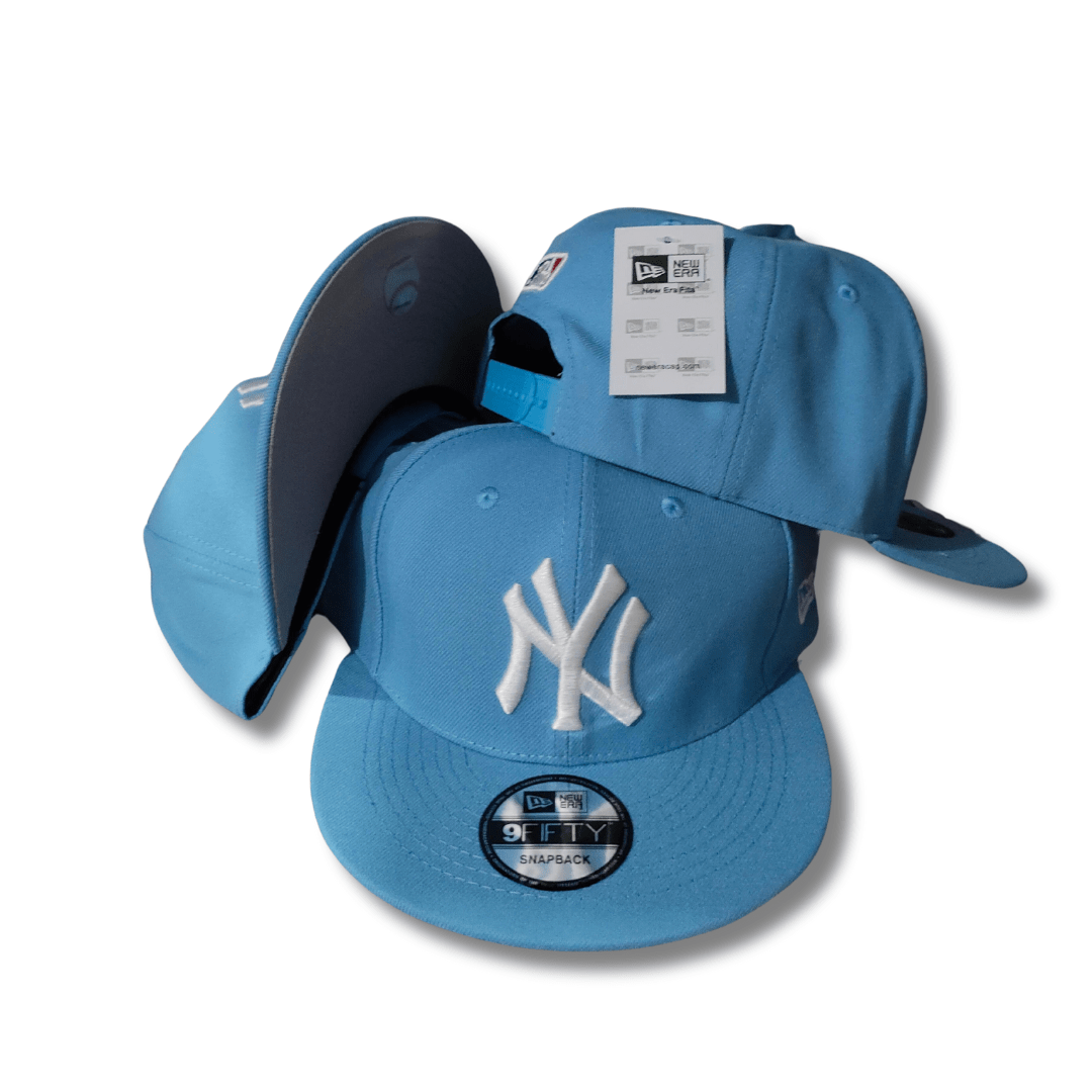 New York Yankees New Era 9FIFTY Solid Light Blue – Snapback Cap