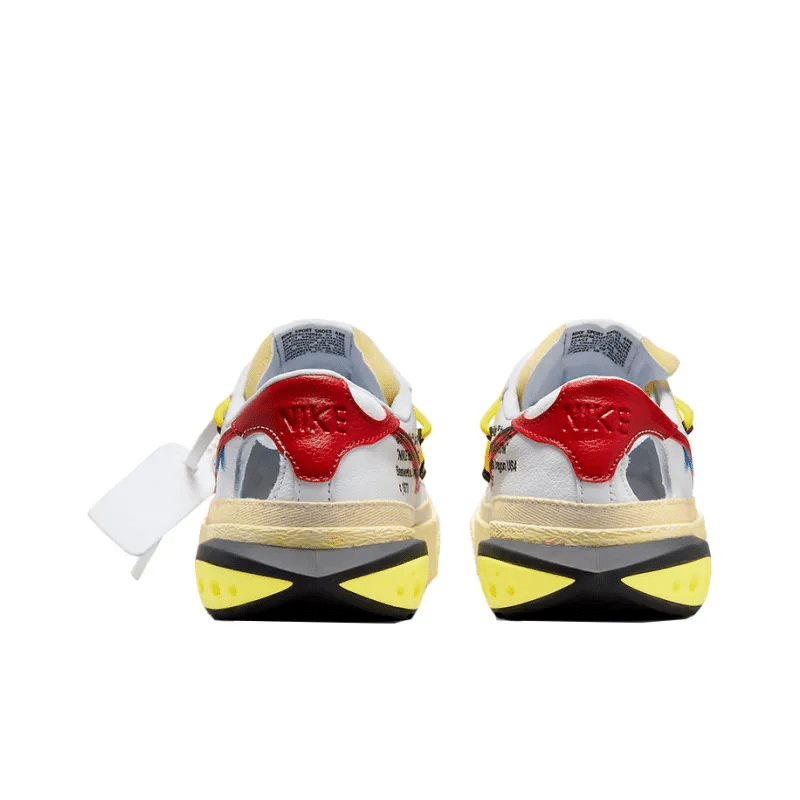 Off-White x Blazer Low White University Red – DH7863-100