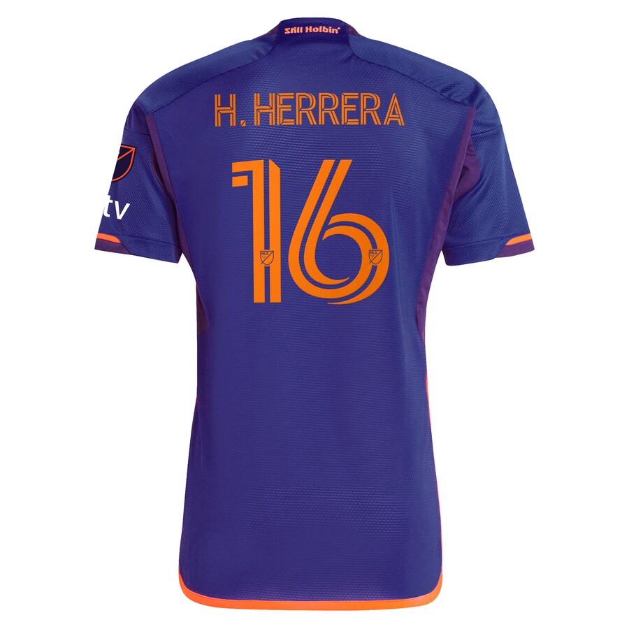 H��ctor Herrera Houston Dynamo FC adidas 2024 Still Holdin' Authentic Player Jersey?�C Purple