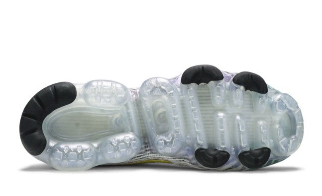 Air VaporMax Flyknit 3 White Dynamic Yellow AJ6900-103