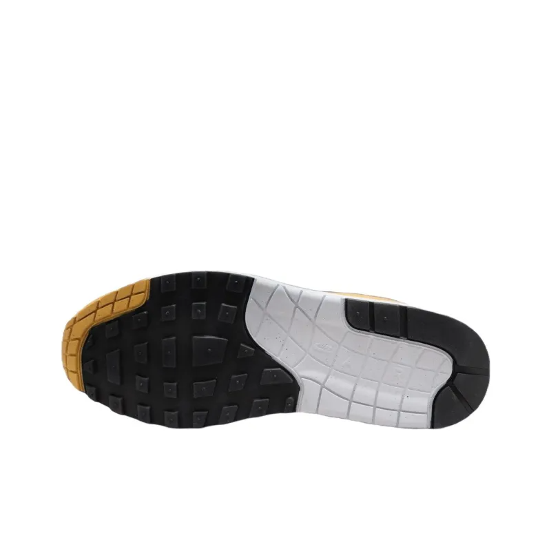 Air Max 1 Running Shoes Men Low-top White And Yellow – Fz5808-100