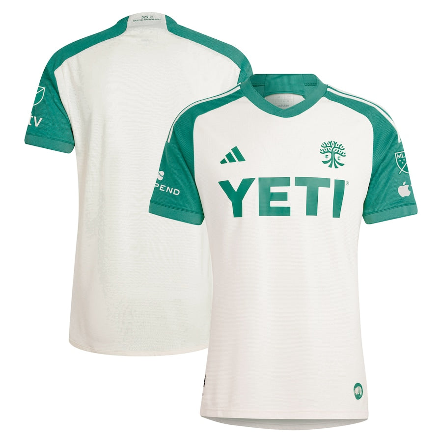 Austin FC adidas 2024 The Armadillo Kit Authentic Jersey?�C Tan