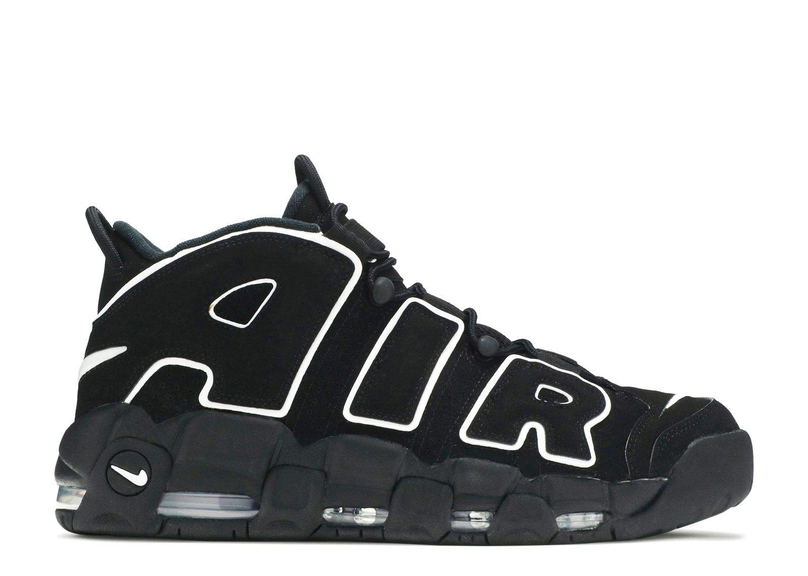 Nike Air More Uptempo ‘Black White’ 2020 414 Unfading Sneaker
