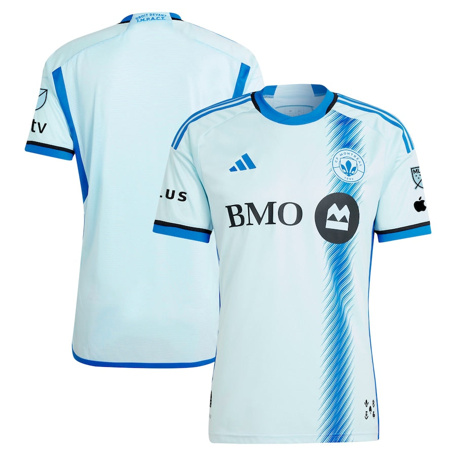 CF Montreal adidas 2024 La Main Authentic Jersey?�C Light Blue