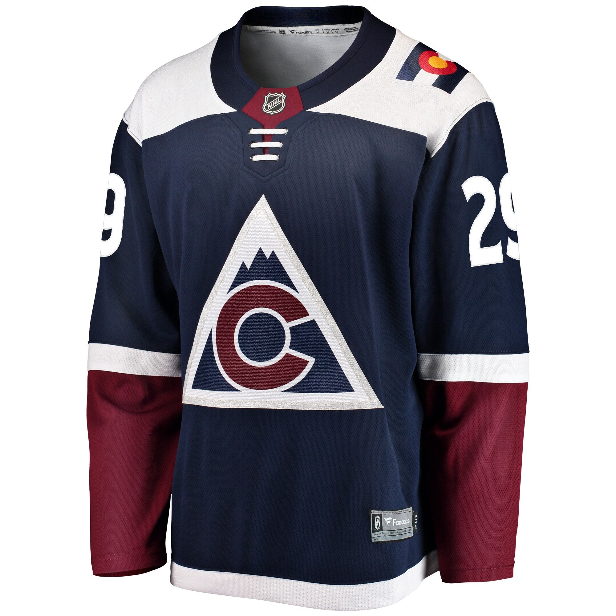 Nathan MacKinnon Colorado Avalanche Fanatics Alternate Breakaway Player Jersey - Navy