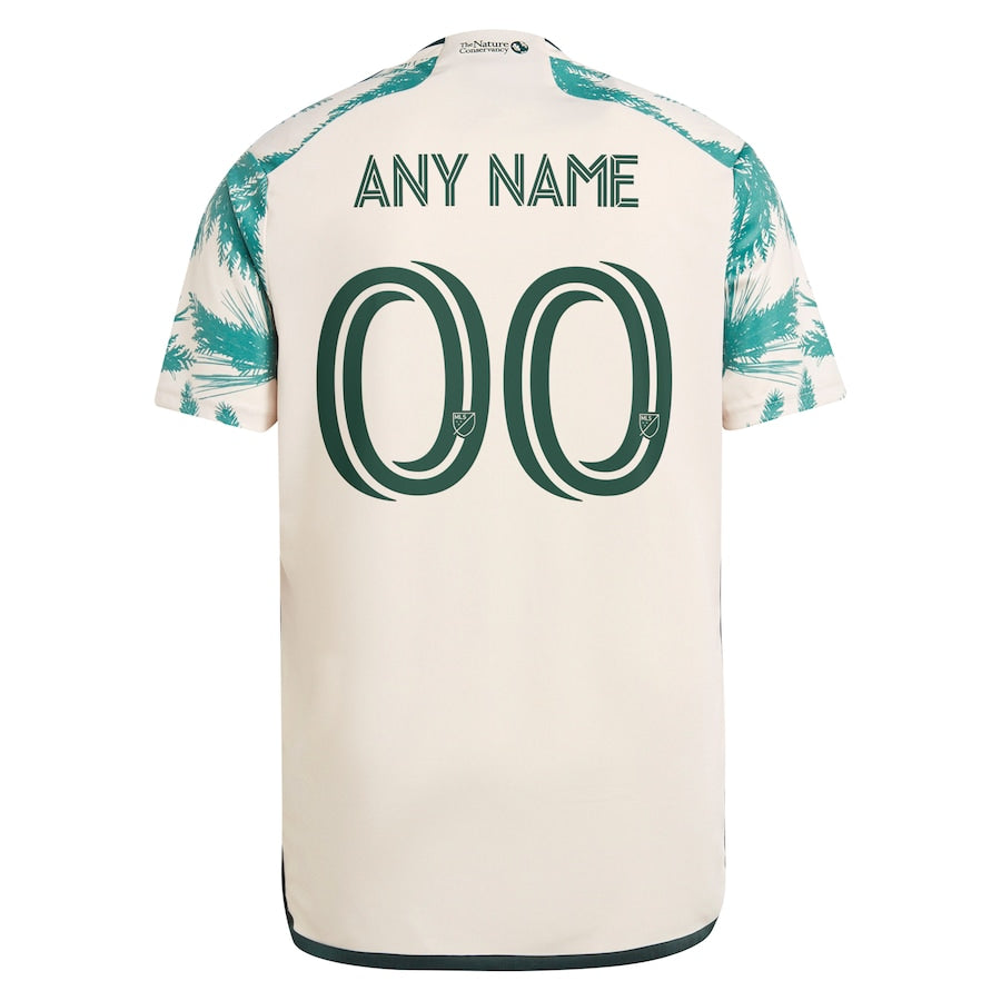 Portland Timbers adidas 2024 Nature Unites  Custom Jersey?�C Tan