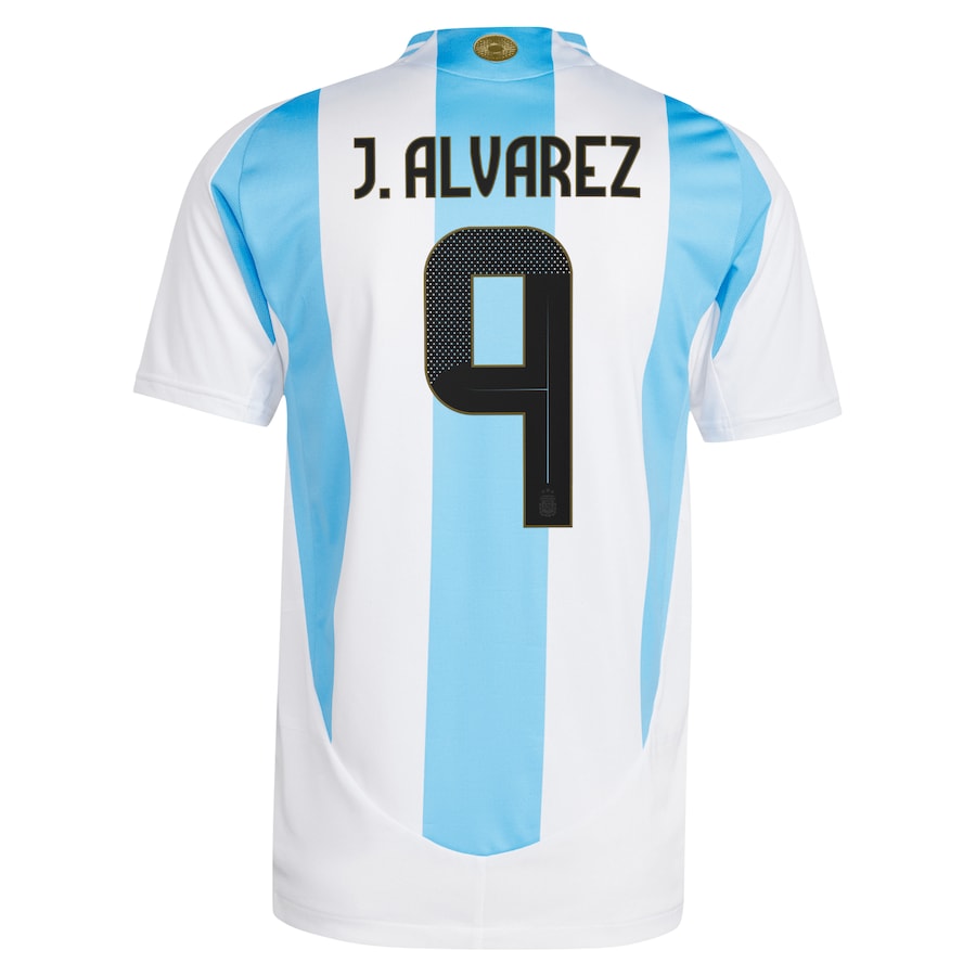 Juli��n ��lvarez Argentina National Team adidas 2024 Home Jersey - White
