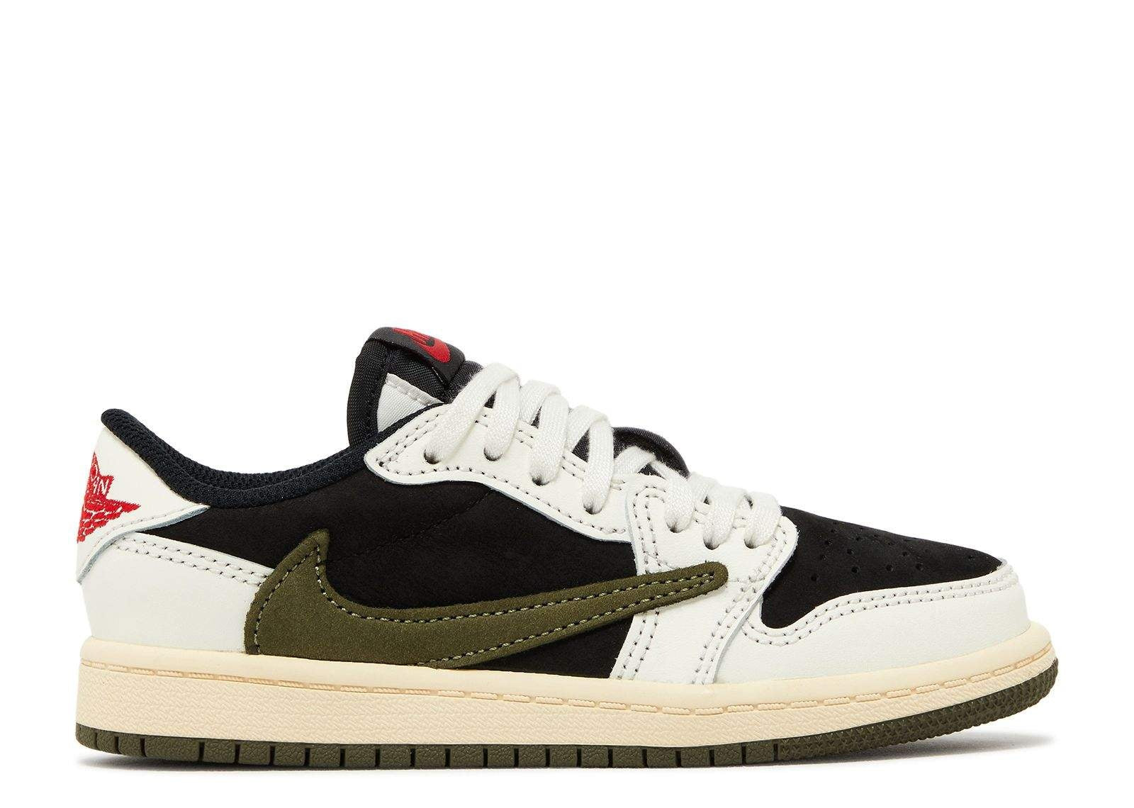 Travis Scott x Air Jordan 1 Retro Low OG SP PS ‘Olive’ – DZ5909-106