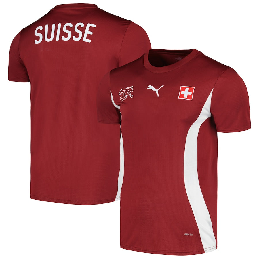 Switzerland National Team Puma 2024?Pre-Match Jersey - Red