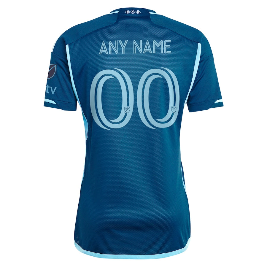 Sporting Kansas City adidas 2024 Diamonds Our Forever Authentic Custom Jersey?�C Navy