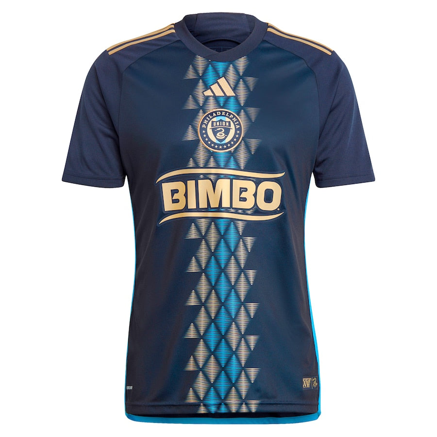 Julian Carranza Philadelphia Union adidas 2024 The XV Kit  Player Jersey?�C Navy