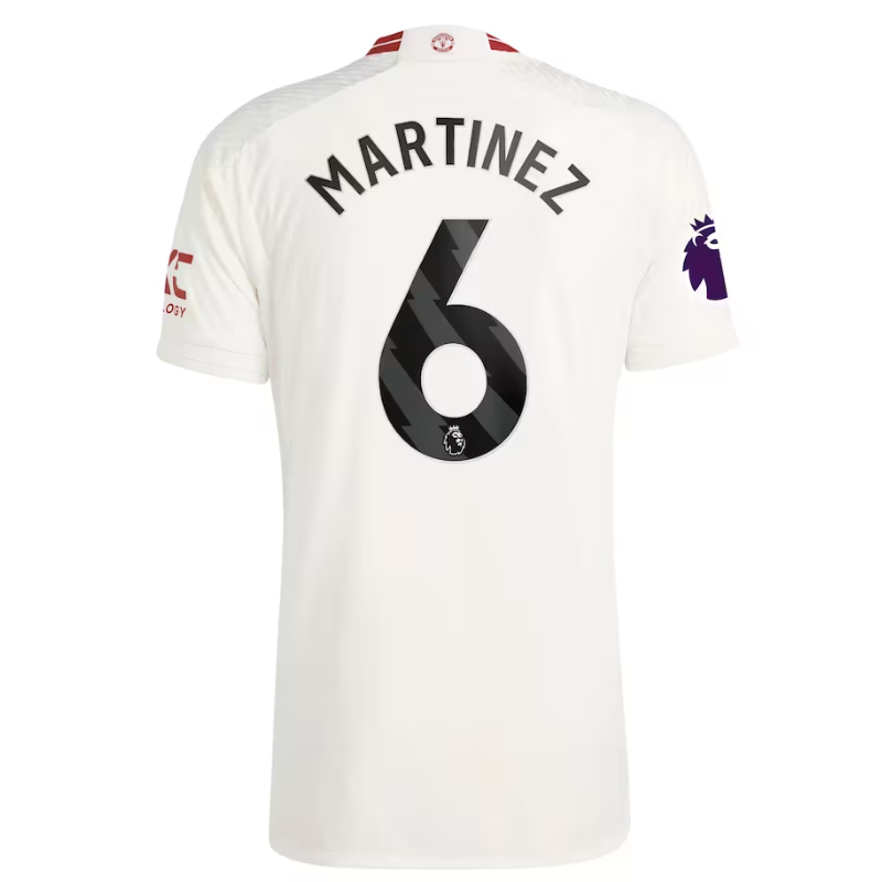 Lisandro Mart��nez Manchester United 2023/24 Third Player Jersey - White