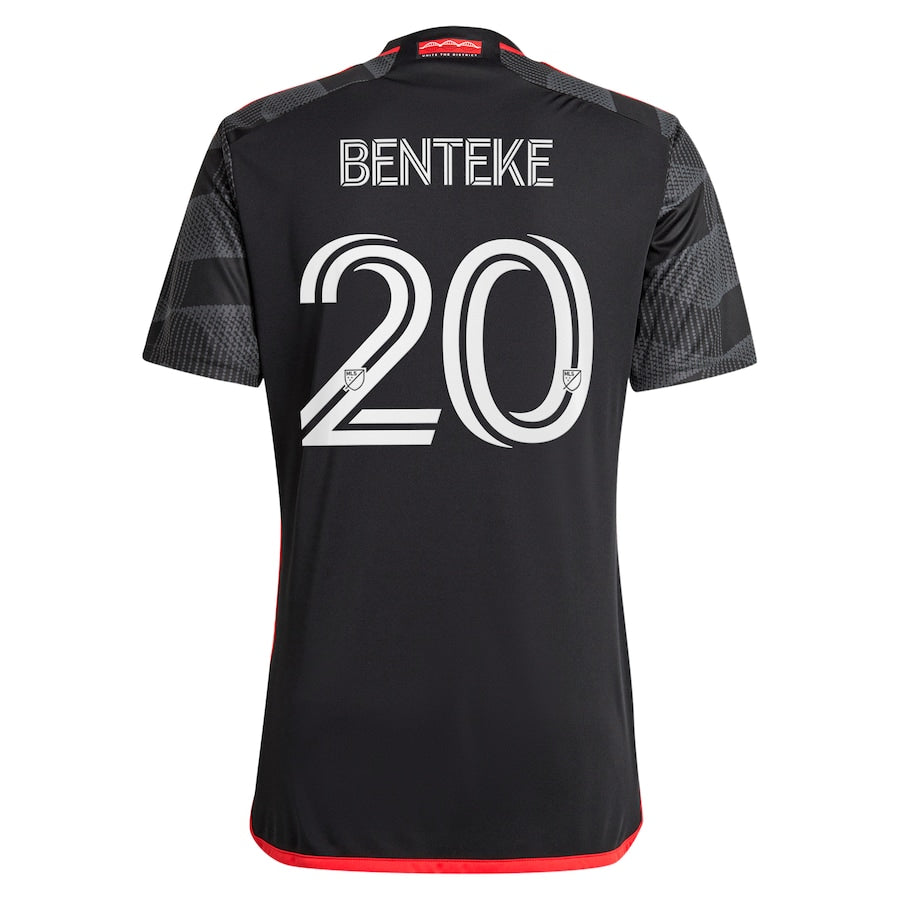 Christian Benteke D.C. United adidas 2024 The Icon Kit  Player Jersey?�C Black
