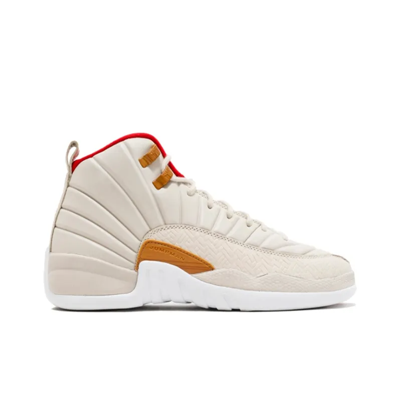 Air Jordan 12 Retro Chinese New Year Light Orewood Brown GS – 881428-142