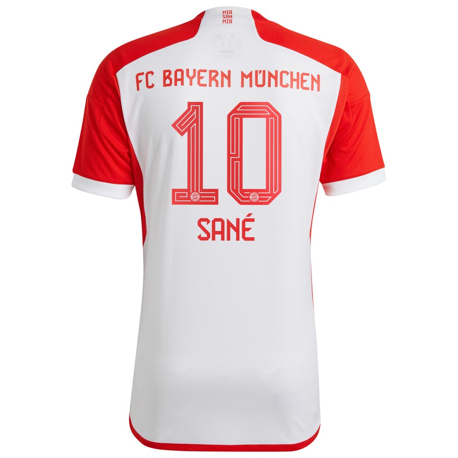 Leroy San�� Bayern Munich adidas 2023/24 Home Jersey - White