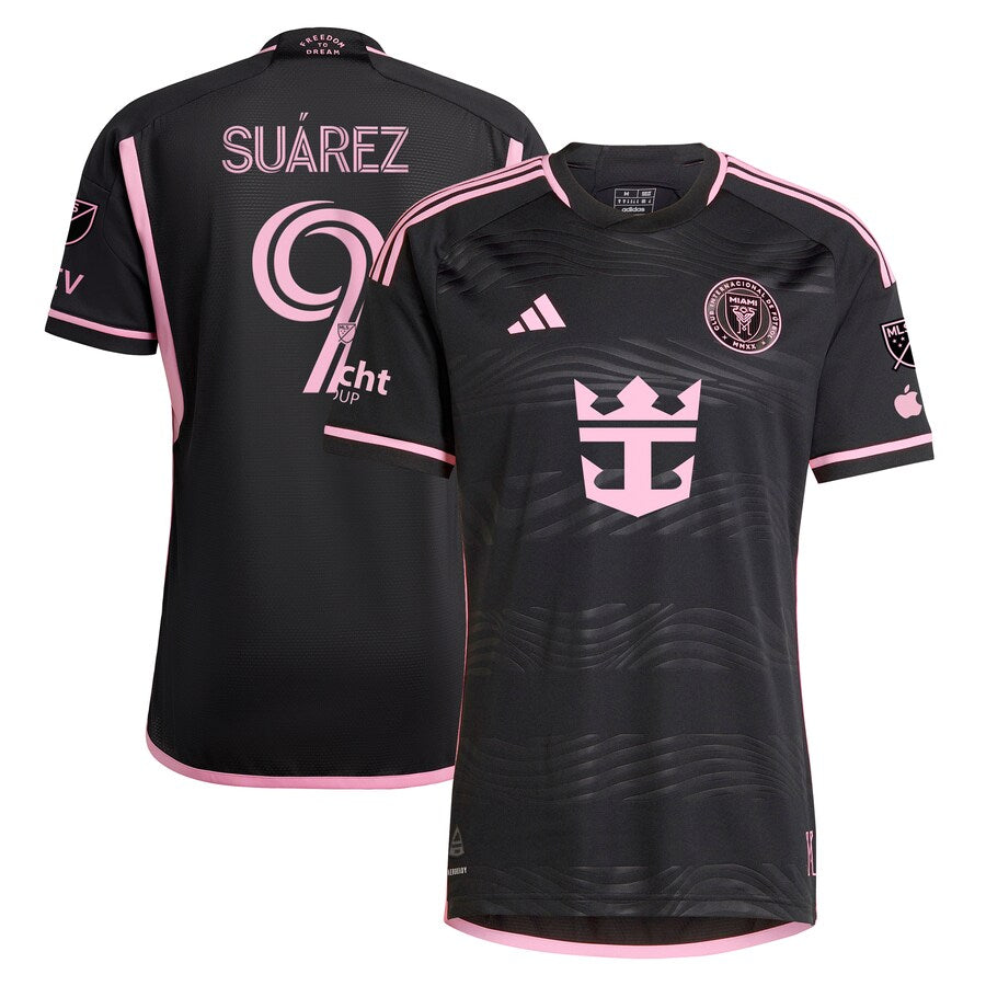 Luis Su��rez Inter Miami CF adidas 2024 La Noche Authentic Player Jersey - Black