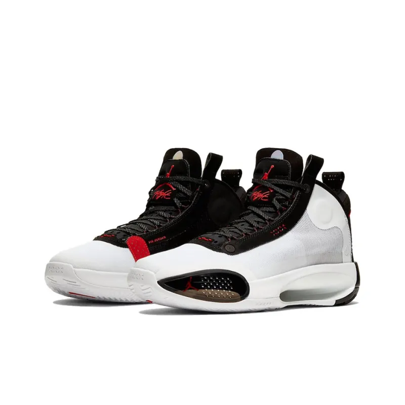 Air Jordan XXXIV White Black Red – AR3240-100