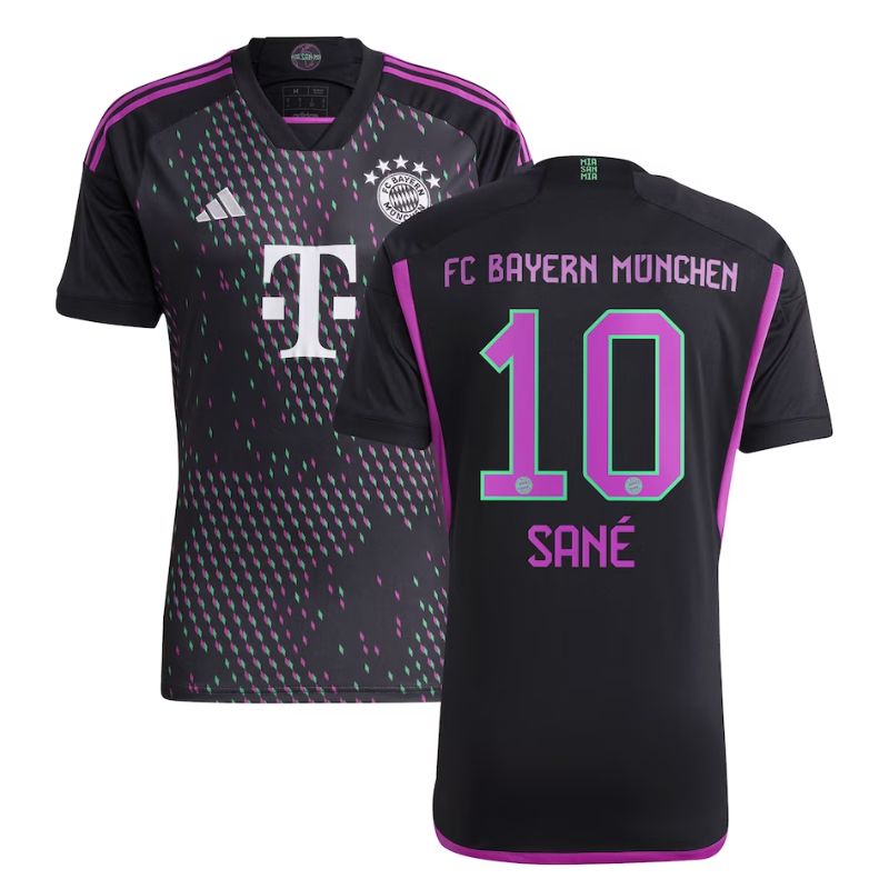 Leroy San�� Bayern Munich 2023/24 Away Player Jersey - Black