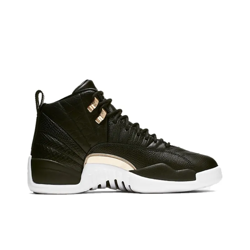 Air Jordan 12 Retro Black Metallic Gold White – AQ6068-007