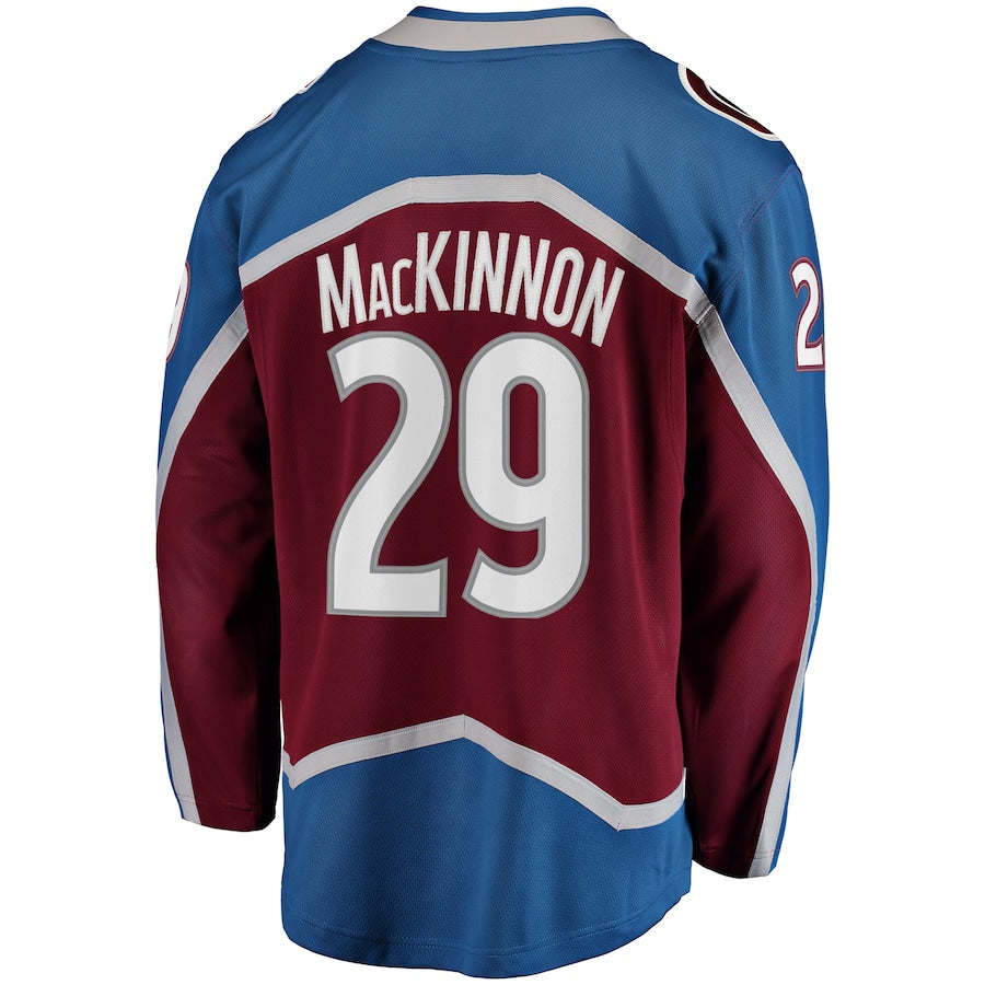 Nathan MacKinnon Colorado Avalanche Fanatics Breakaway Player Jersey - Burgundy