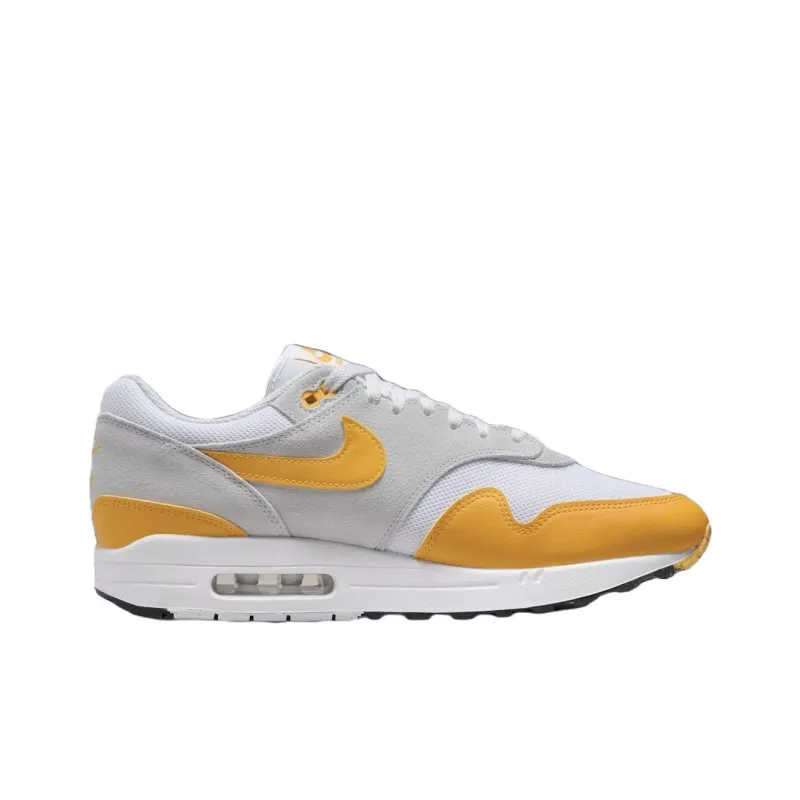 Air Max 1 Running Shoes Men Low-top White And Yellow – Fz5808-100