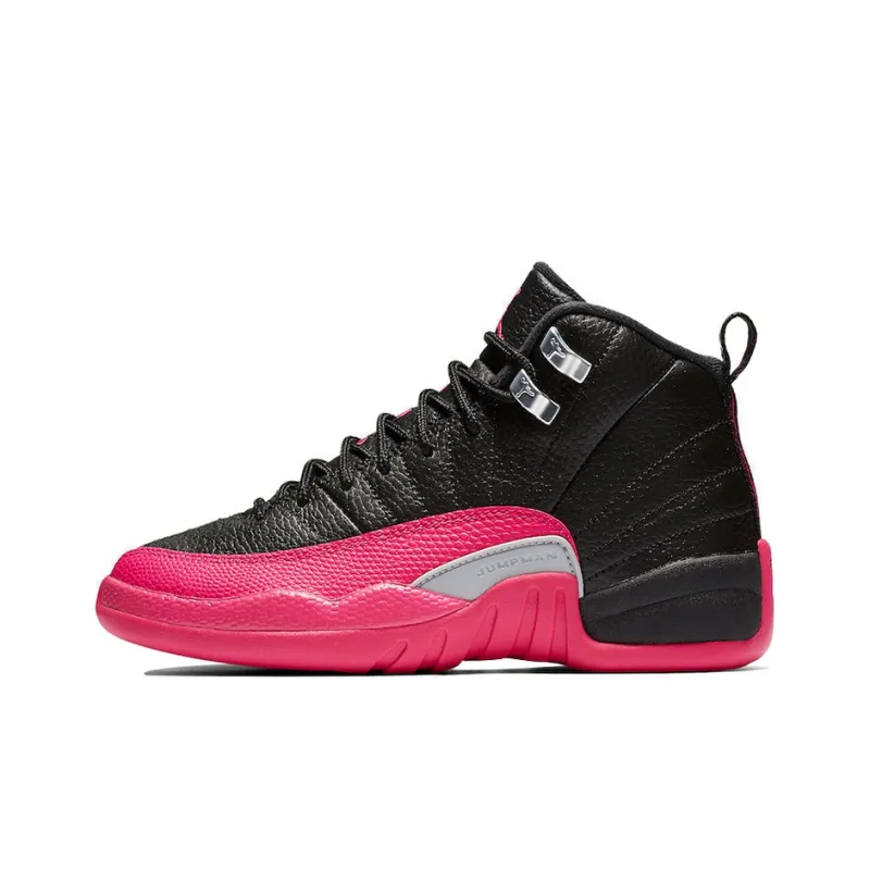 Air Jordan 12 Retro Black Deadly Pink GS – 510815-026
