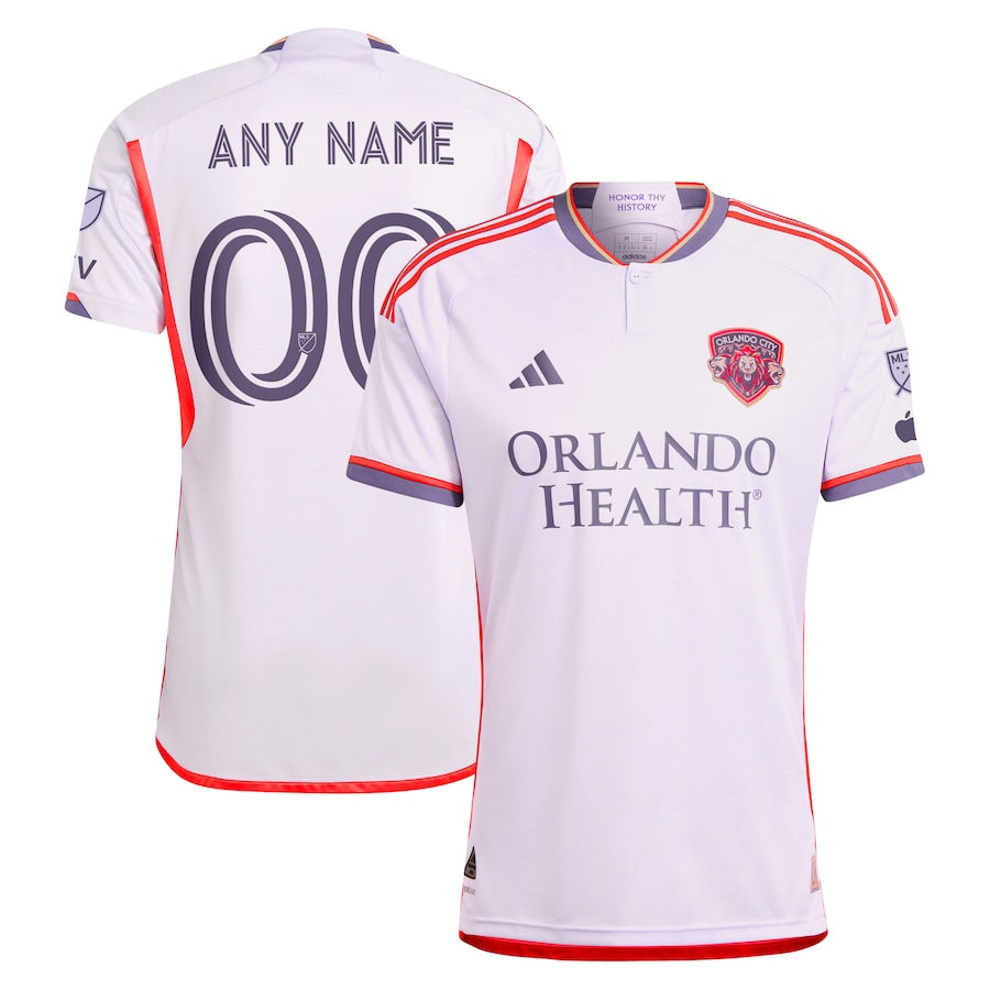 Orlando City SC adidas 2024 Legacy Kit Authentic Custom Jersey?�C Purple