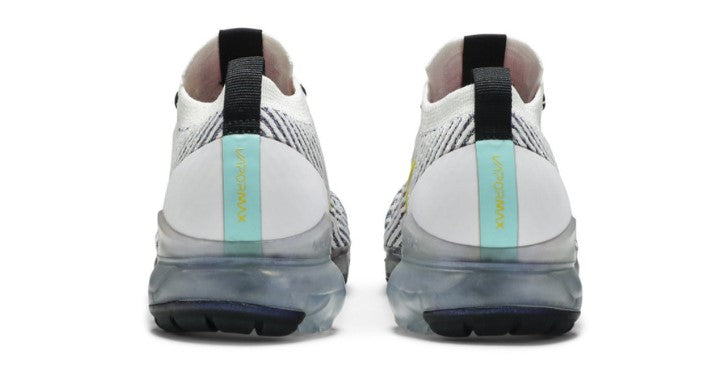 Air VaporMax Flyknit 3 White Dynamic Yellow AJ6900-103