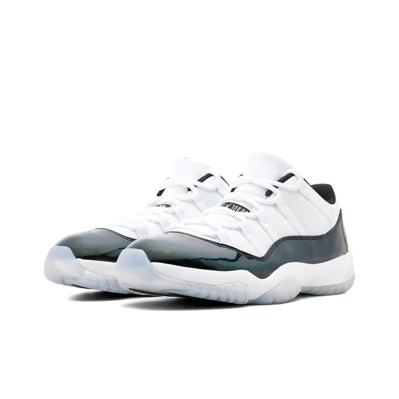 Air Jordan 11 Retro Low Easter Emerald Sneakers – 528896-145