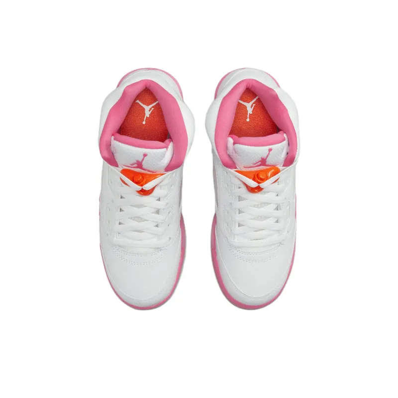 Air Jordan 5 Retro WNBA Pinksicle Safety Orange GS – 440892-168