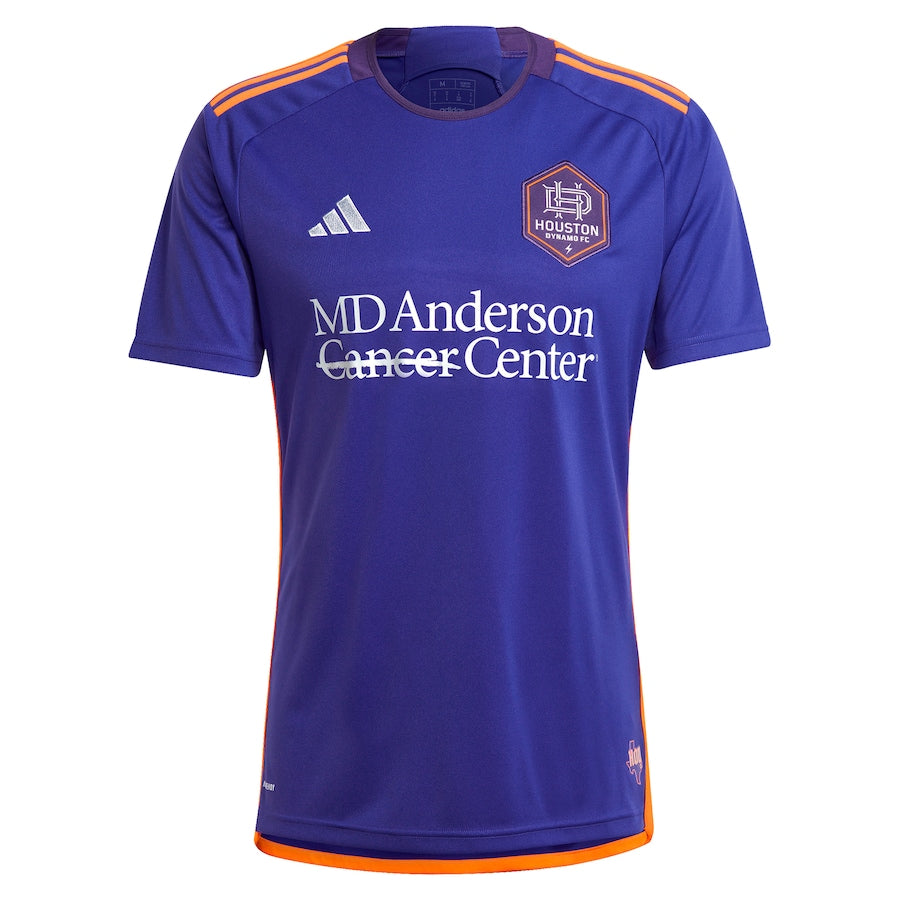 Houston Dynamo FC adidas 2024 Still Holdin'  Custom Jersey?�C Purple
