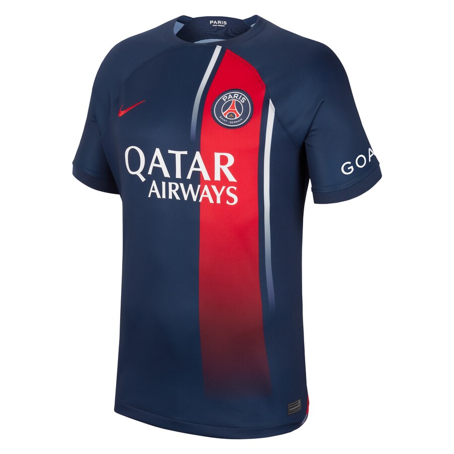 Ousmane Demb��l�� Paris Saint-Germain Nike 2023/24 Home Stadium Player Jersey - Navy