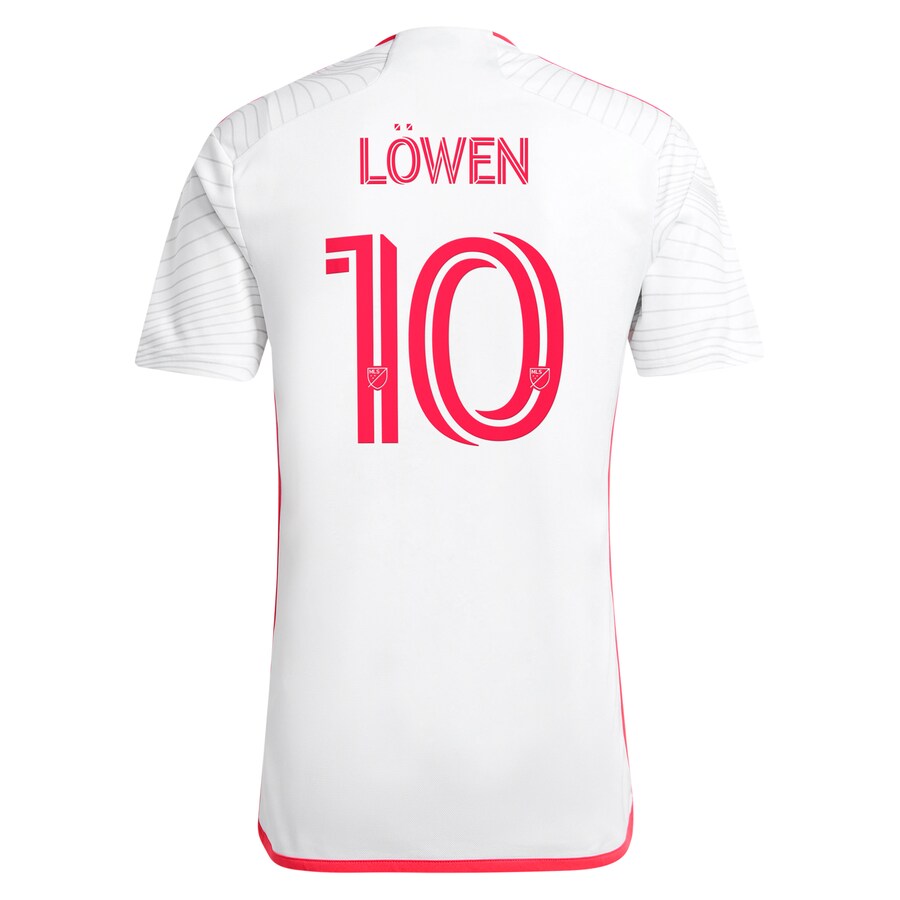 Eduard L?wen St. Louis City SC adidas 2024 The Confluence Kit  Player Jersey - White