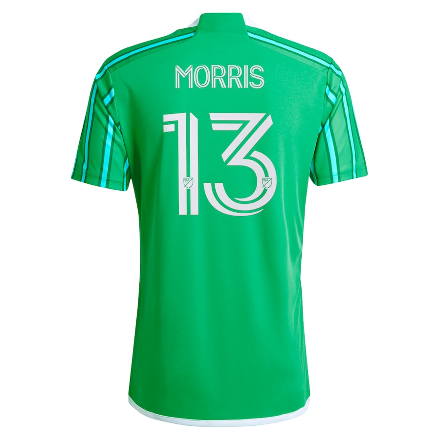 Jordan Morris Seattle Sounders FC adidas 2024 The Anniversary Kit  Player Jersey?�C Green