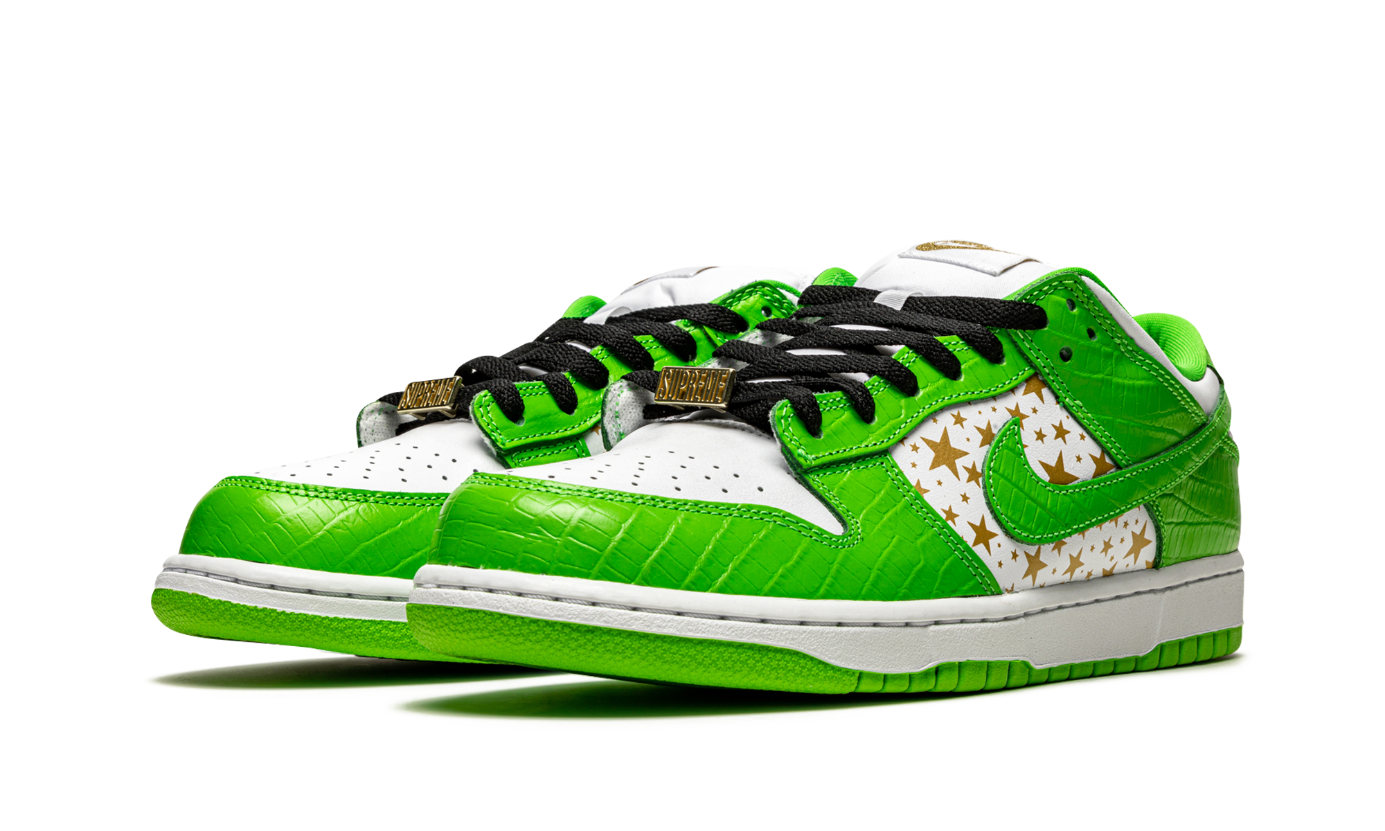 SB Dunk Low ‘Supreme – Stars – Mean Green’ PR-159275