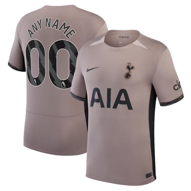 Tottenham Hotspur Shirt 2023/24 Third Custom Jersey �C Tan
